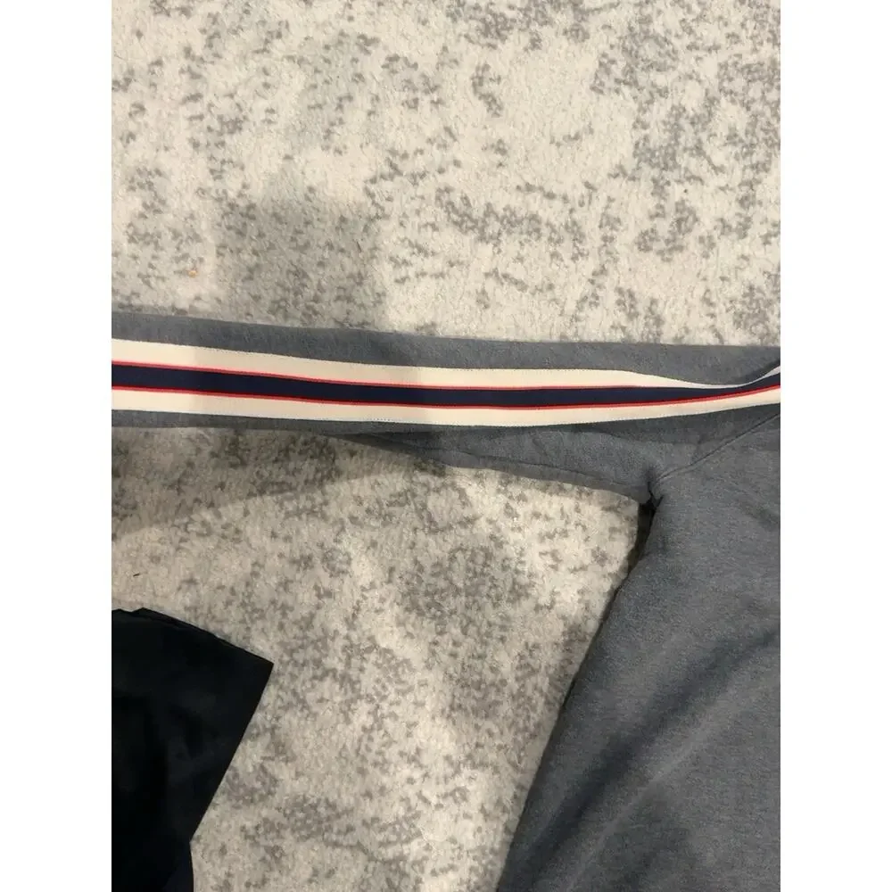 Gucci Kids Web Stripe Logo Tape Zip Hoodie 11/12Y Made in Italy